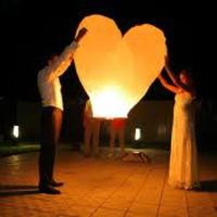 Star-wedding - Небесні ліхтарики-конфеті машина-весільні голуби - віде