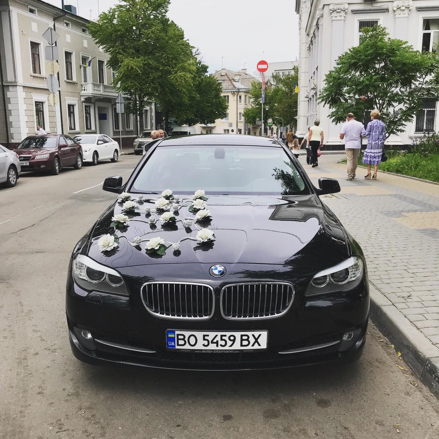 Весільний кортеж BMW 5 F10 — фото 1