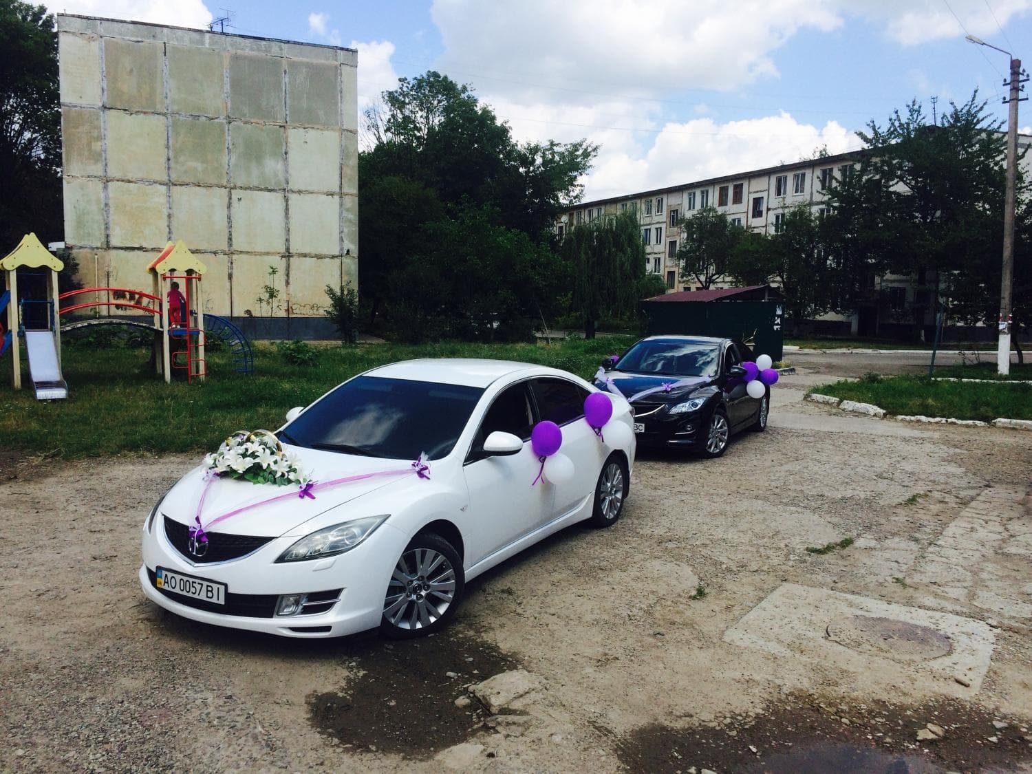 Авто для урочистих подій Passat b7 та Mazda 6 — фото 2