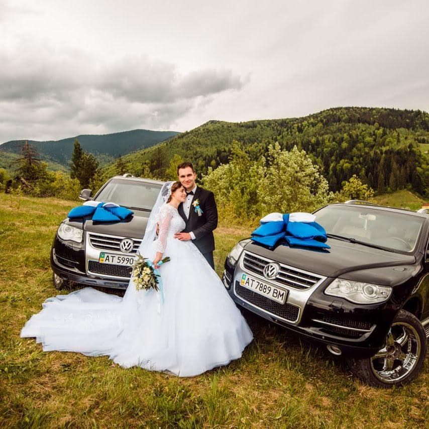 Весільний кортеж VW Touareg — фото 3
