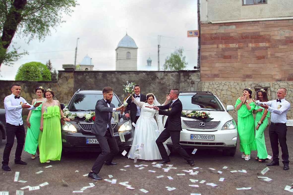 Весільний кортеж LEXUS — фото 1