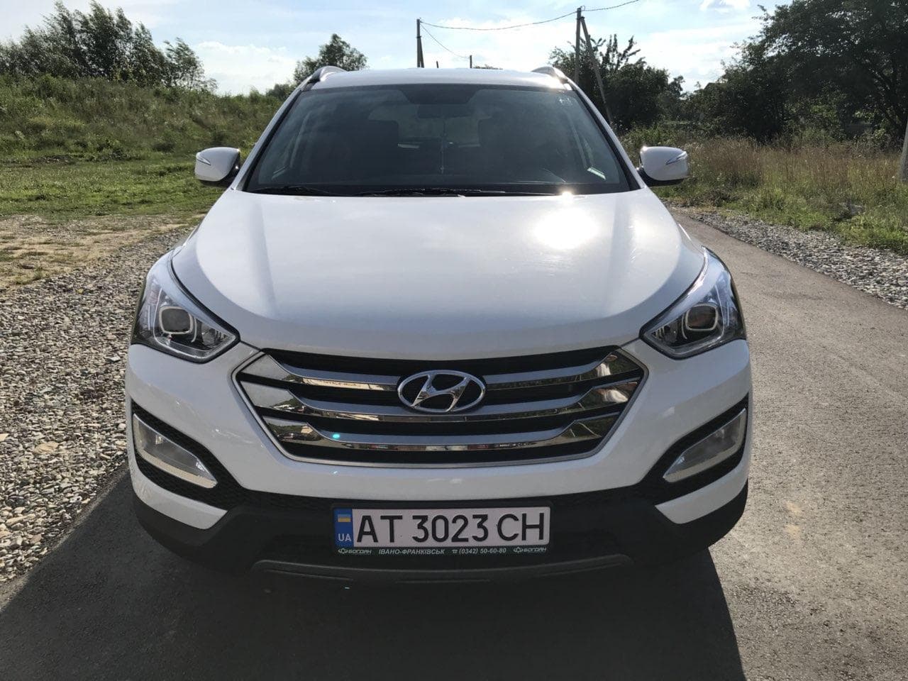 Весільний кортеж Hyundai Santa Fe — фото 1