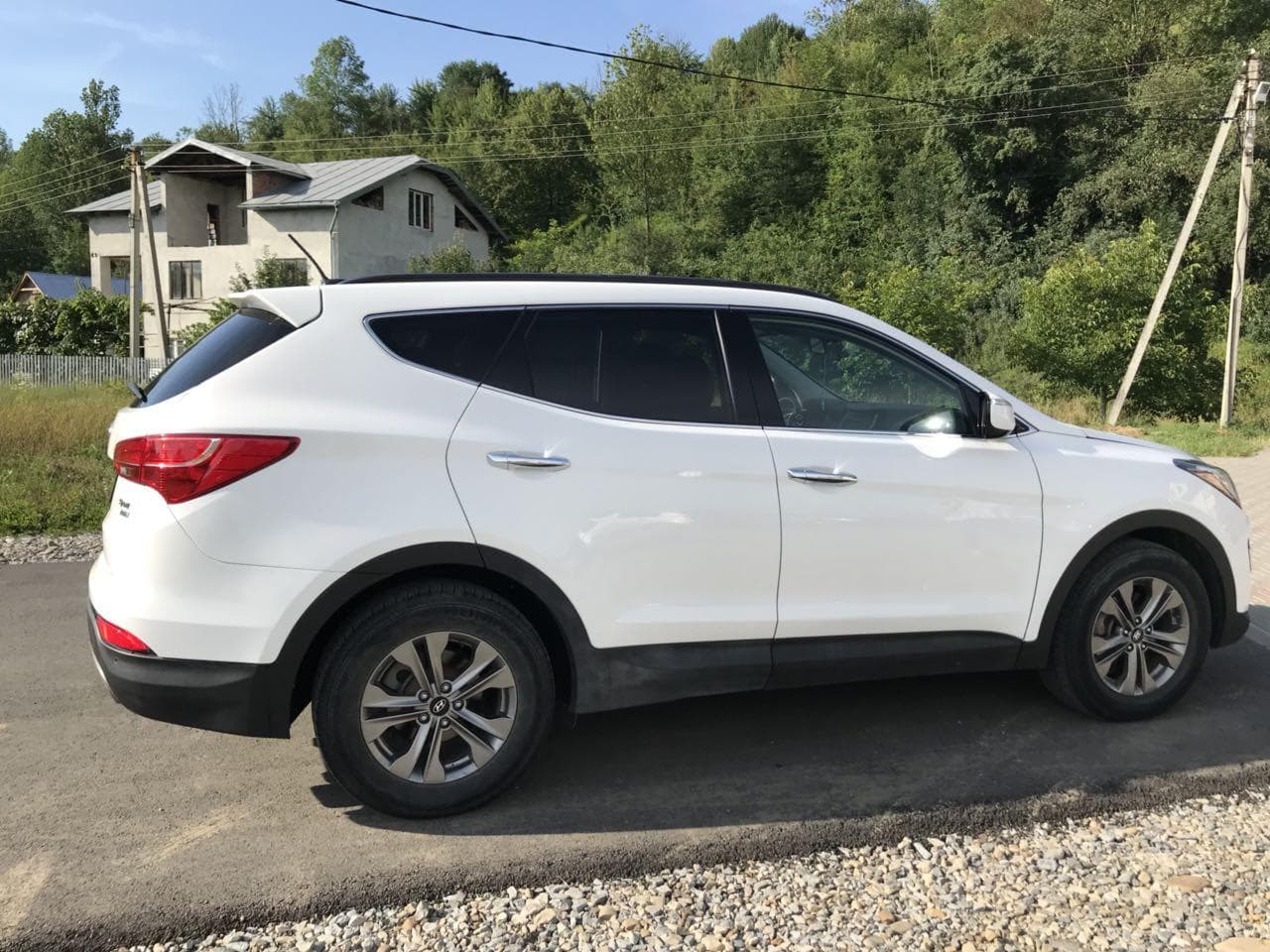 Весільний кортеж Hyundai Santa Fe — фото 3