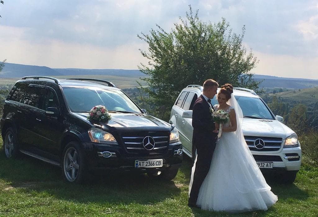 Весільний кортеж Mercedes GL — фото 1