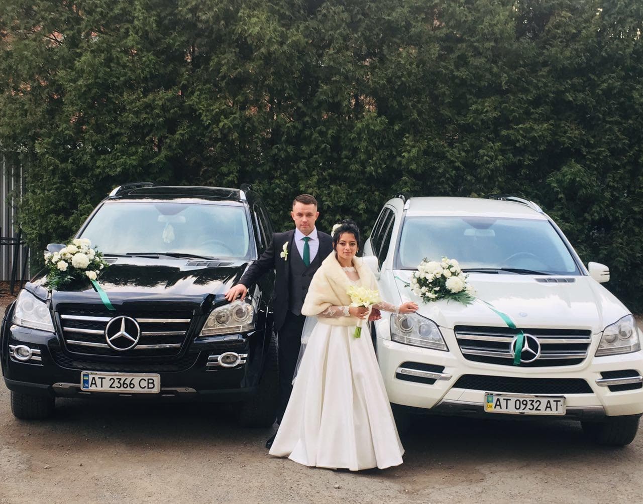 Весільний кортеж Mercedes GL — фото 1