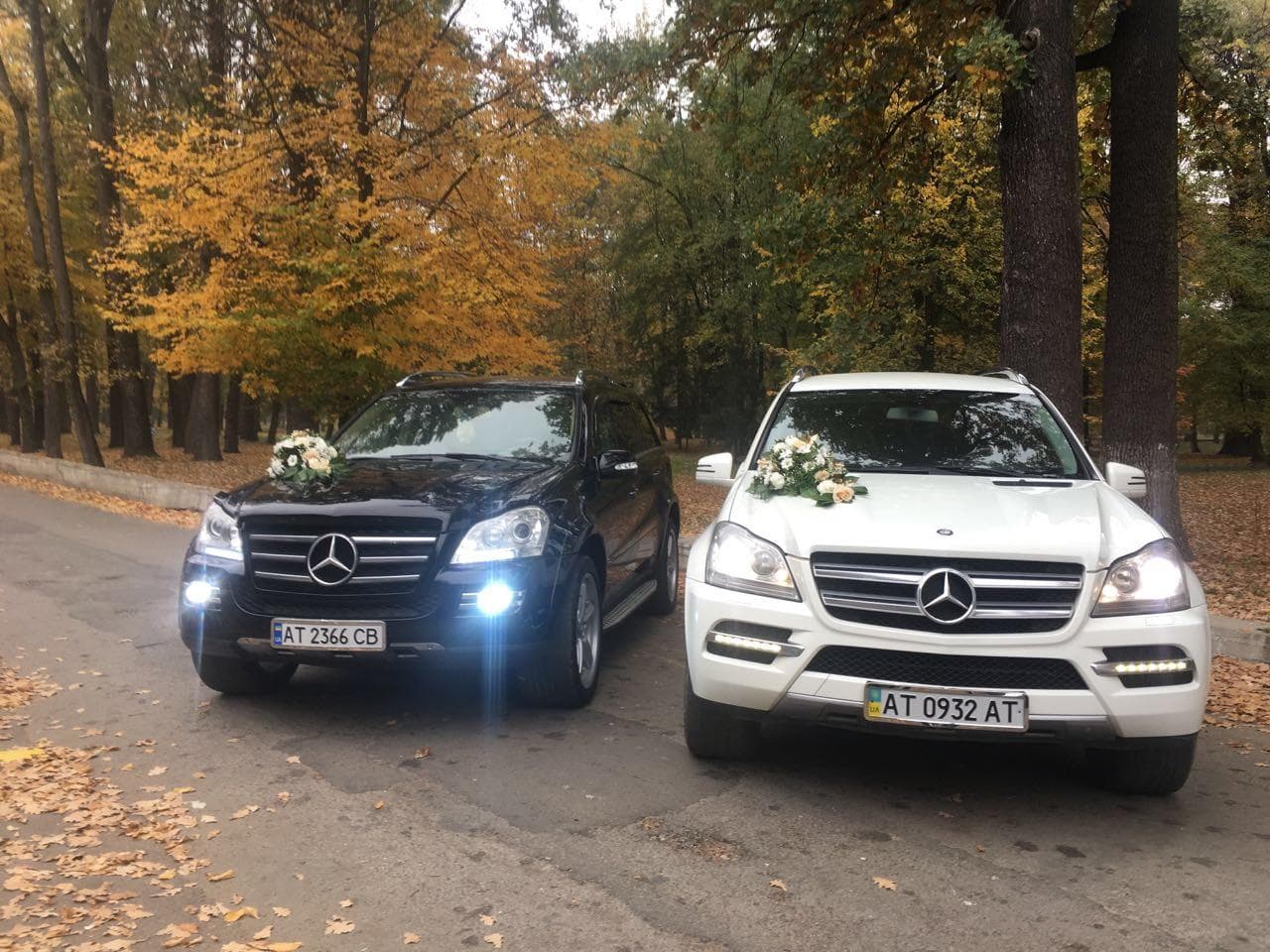Весільний кортеж Mercedes GL — фото 2