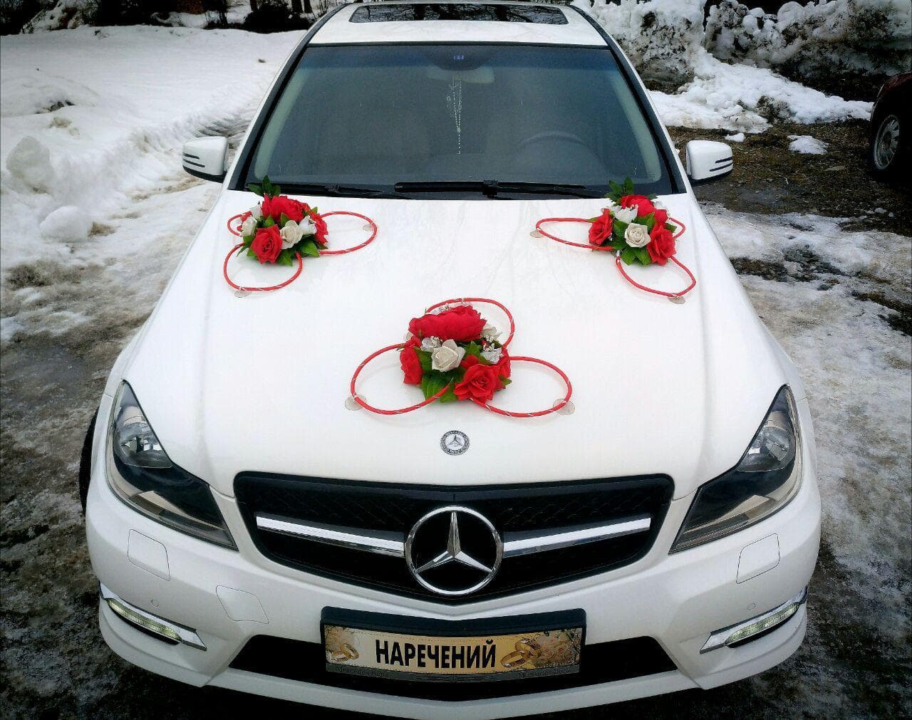 Авто на весілля Mercedes-Benz AMG — фото 3