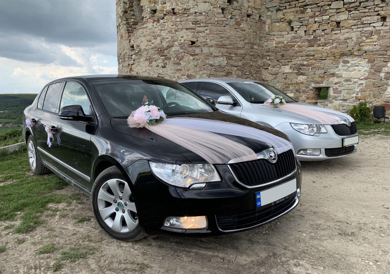 Весільний кортеж Skoda Superb — фото 3