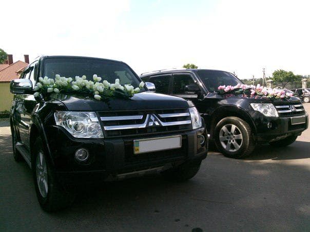 Весільний кортеж Pajero — фото 1