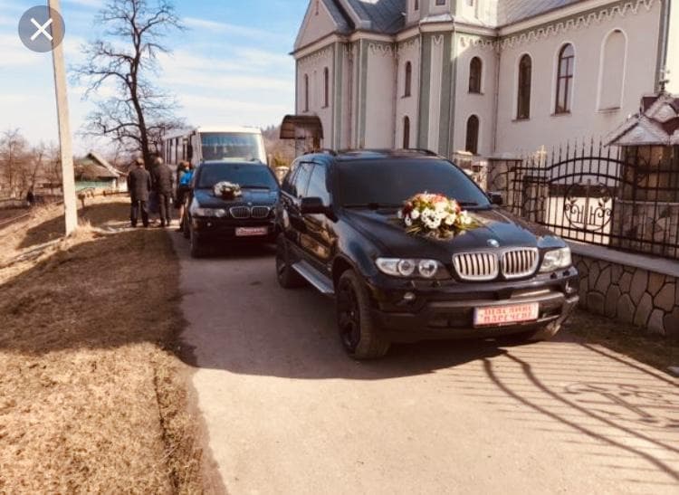 Весільний кортеж BMW X5 — фото 2