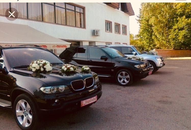 Весільний кортеж BMW X5 — фото 3