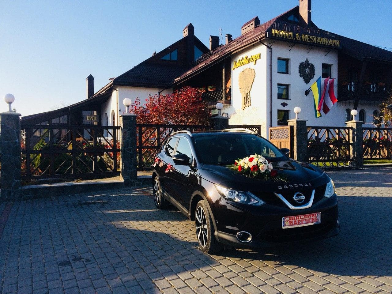 Весільний кортеж Nissan Qashqai — фото 2