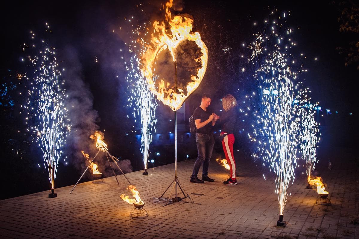 Холодные фонтаны от Fire Spirit — фото 2