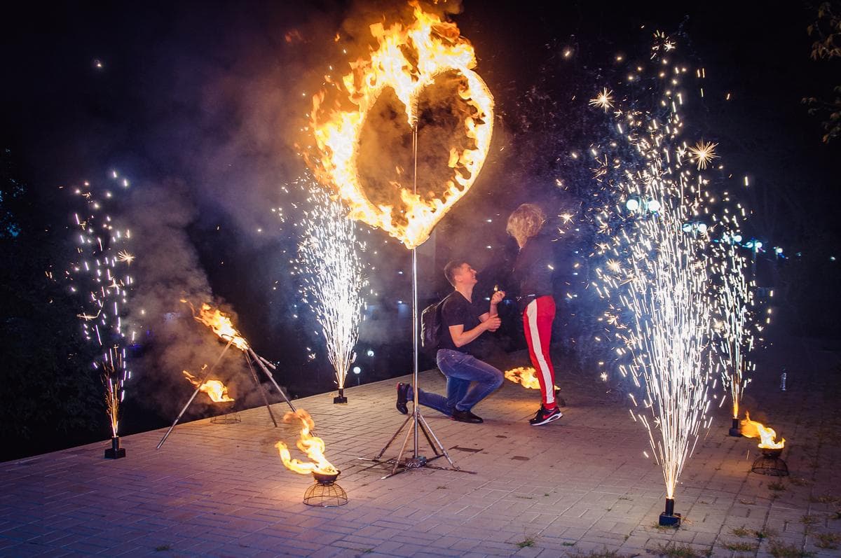 Холодные фонтаны от Fire Spirit — фото 3