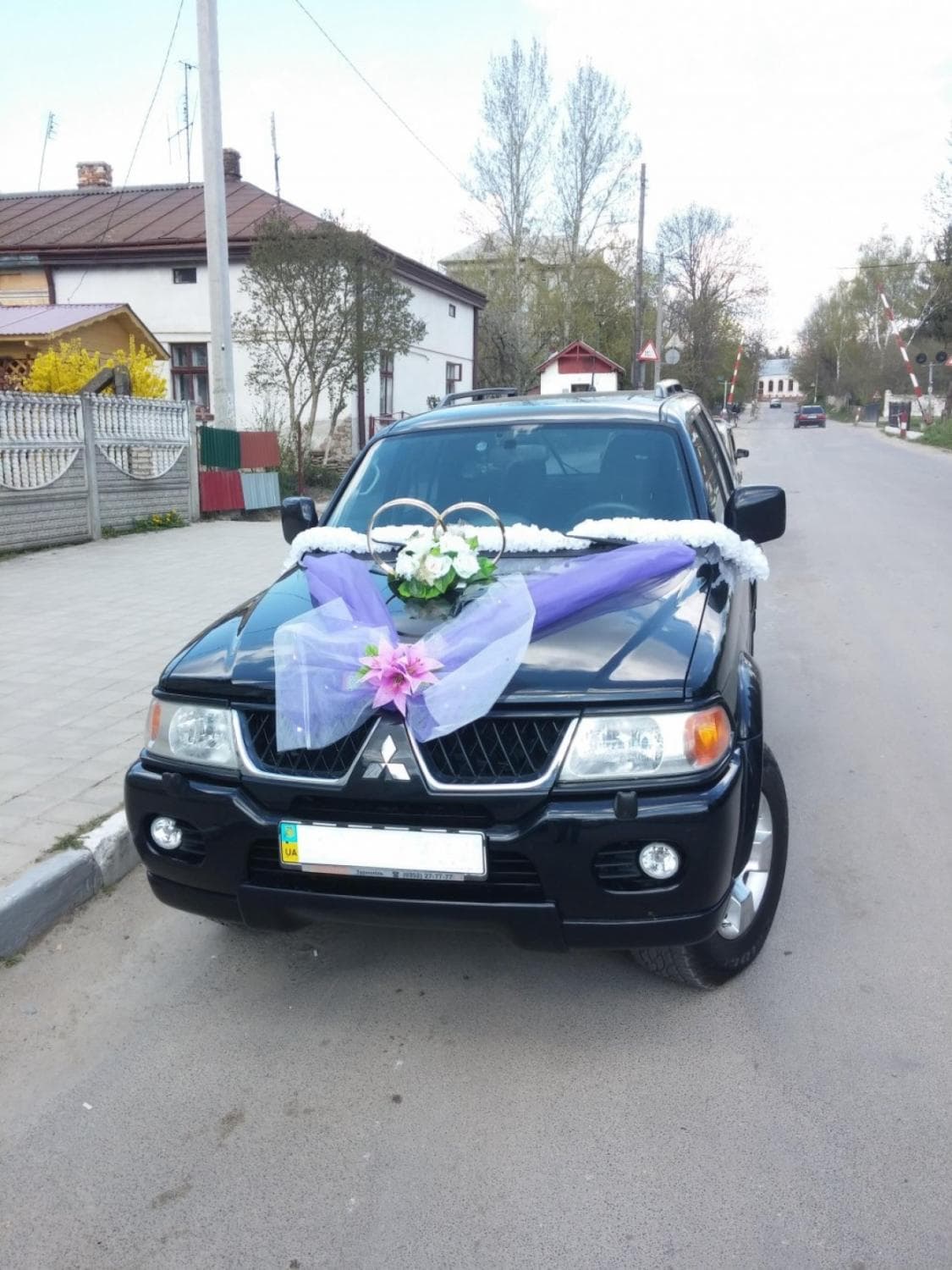 Mitsubishi Pajero Sport Весільний кортеж — фото 3