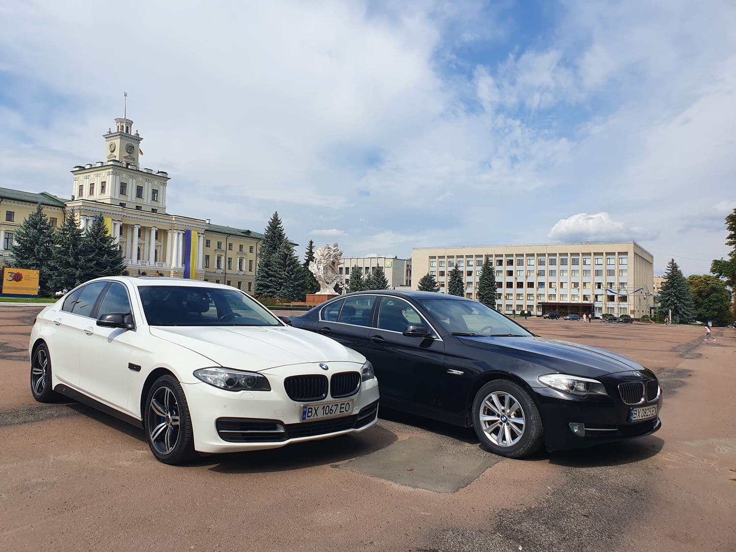 Весільний кортеж BMW 5 — фото 3