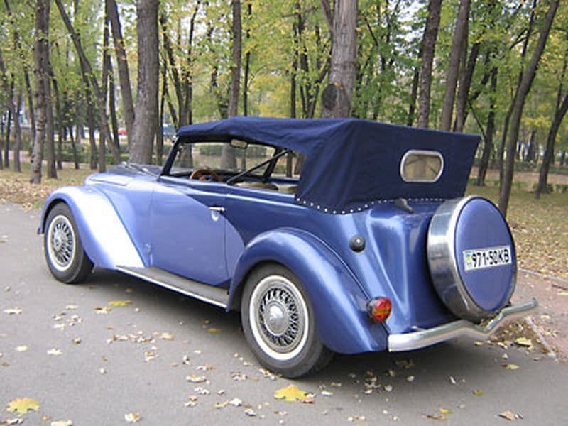 199 Ретро автомобіль Lincoln Zephyr орен — фото 2