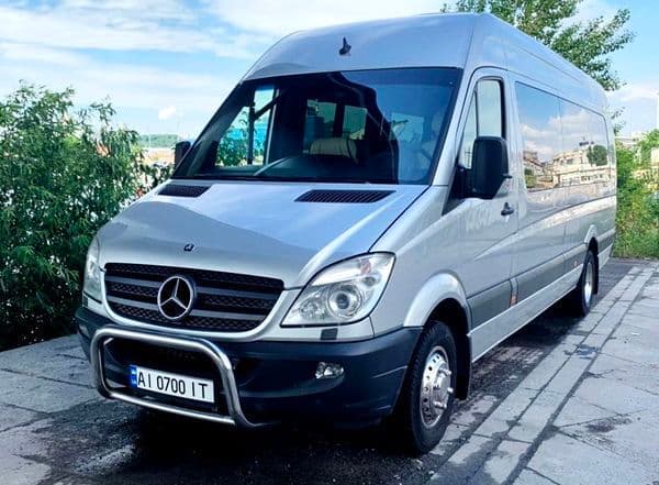 275 Мікроавтобус Mercedes Sprinter срібл — фото 1