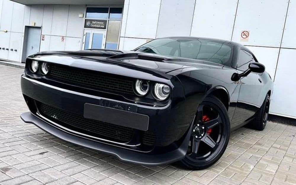 103 Оренда Dodge Challenger чорний 3.6 — фото 2
