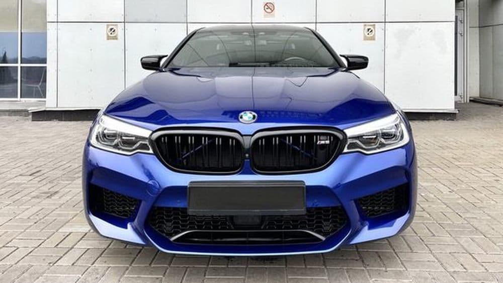 193 BMW M5 F90 Competition синий прокат — фото 2