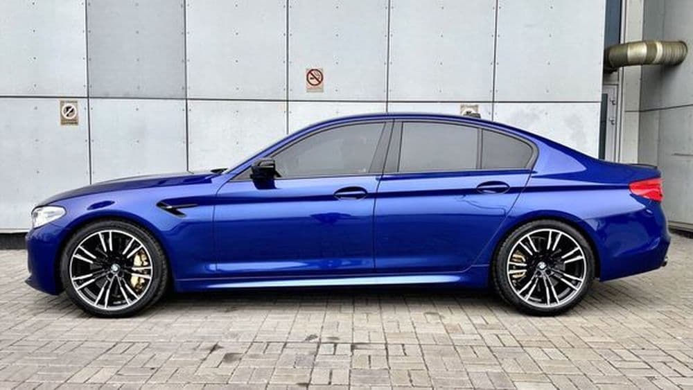 193 BMW M5 F90 Competition синий прокат — фото 3