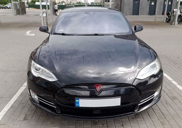 420 Авто на весілля Tesla Model S чорний — фото 1