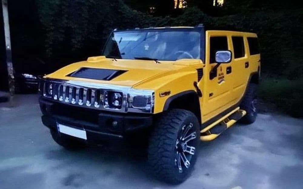 442 Hummer H2 жовтий — оренда на зйомки — фото 1