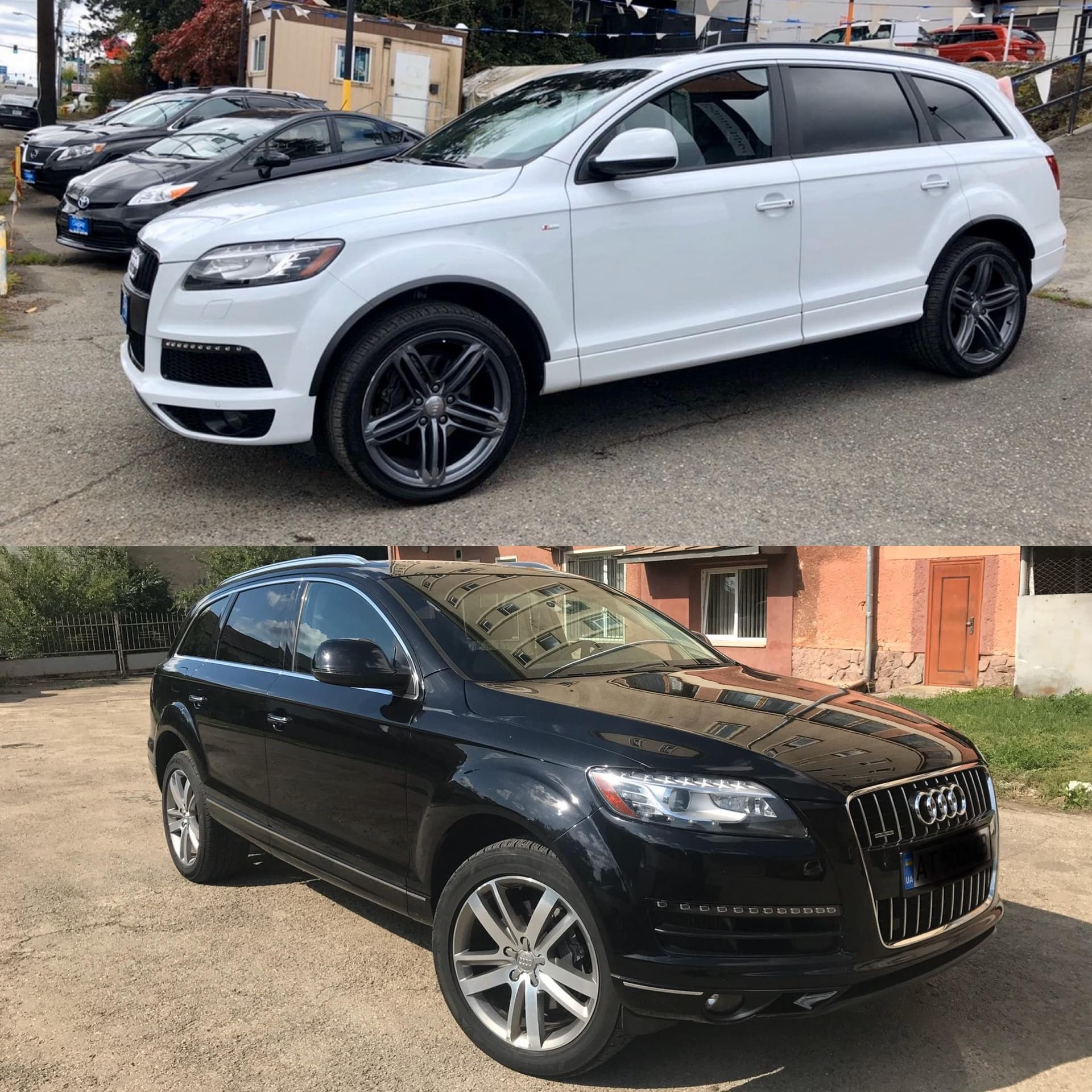Оренда Audi Q7 2013, 2014 року, — Весільний кортеж