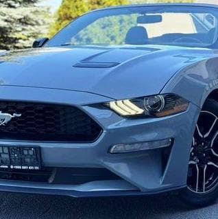 027 Кабріолет Ford Mustang GT сірий — Весільний кортеж
