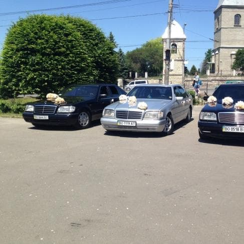 Mercedes S600  Весільний кортеж — логотип