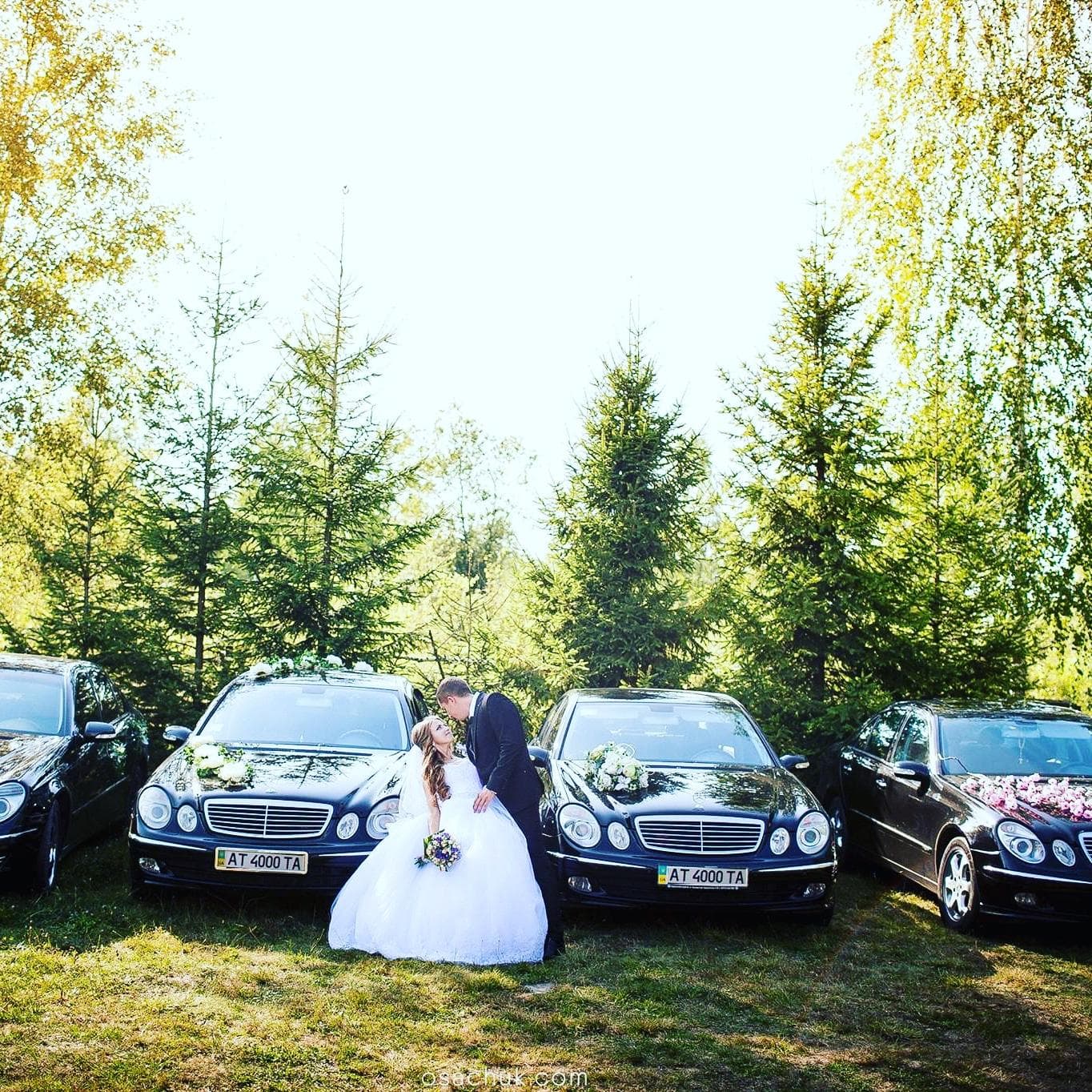 Весільний кортеж Mercedes-benz — Весільний кортеж