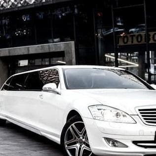 031 Лімузин Mercedes W221 S600 оренда — Весільний кортеж