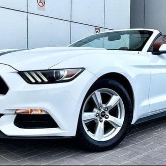 280Кабріолет Ford Mustang GT білий оренд — Весільний кортеж
