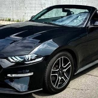 413 Прокат кабріолет Ford Mustang GT чор — Весільний кортеж