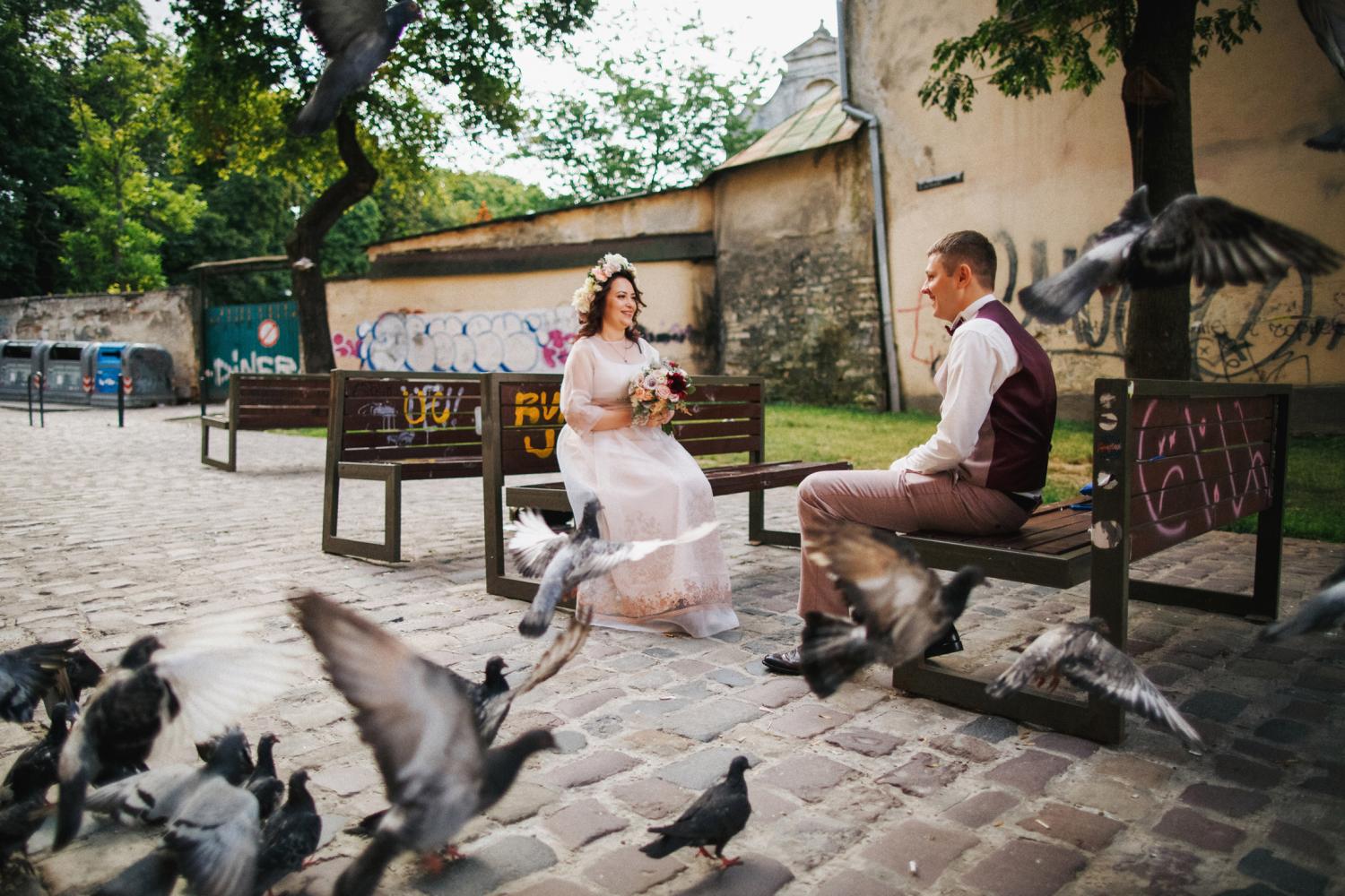 Весільна фотографія — Саша Домащук, Львів