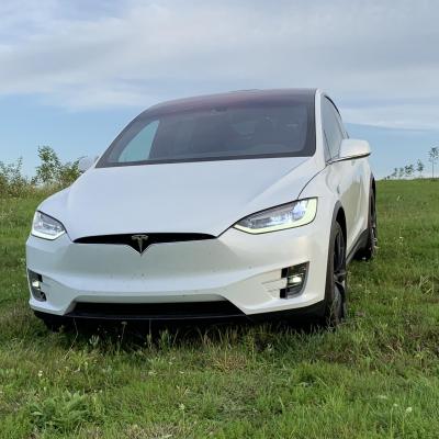 Tesla model X — логотип