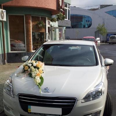 Peugeot 508 на весільний кортеж — логотип