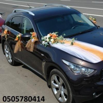 Авто на свадьбу infiniti FX37 — логотип