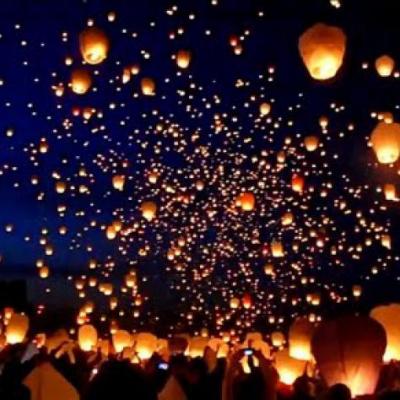 Повітряні ліхтарики Львів — логотип