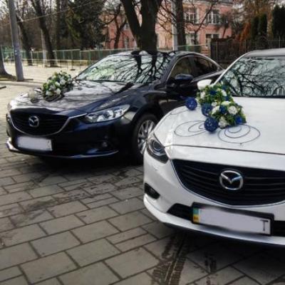 Mazda 6 2015р. весільний кортеж — логотип