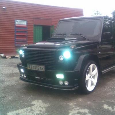 MERCEDES G-55 - весільний кортеж — логотип