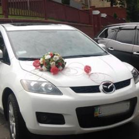 Весільний кортеж Mazda CX7 — логотип