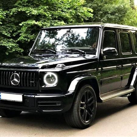 132 Позашляховик Mercedes G63 AMG G-MANU — логотип