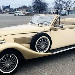 195 Ретро автомобіль Steyr оренда авто з — логотип