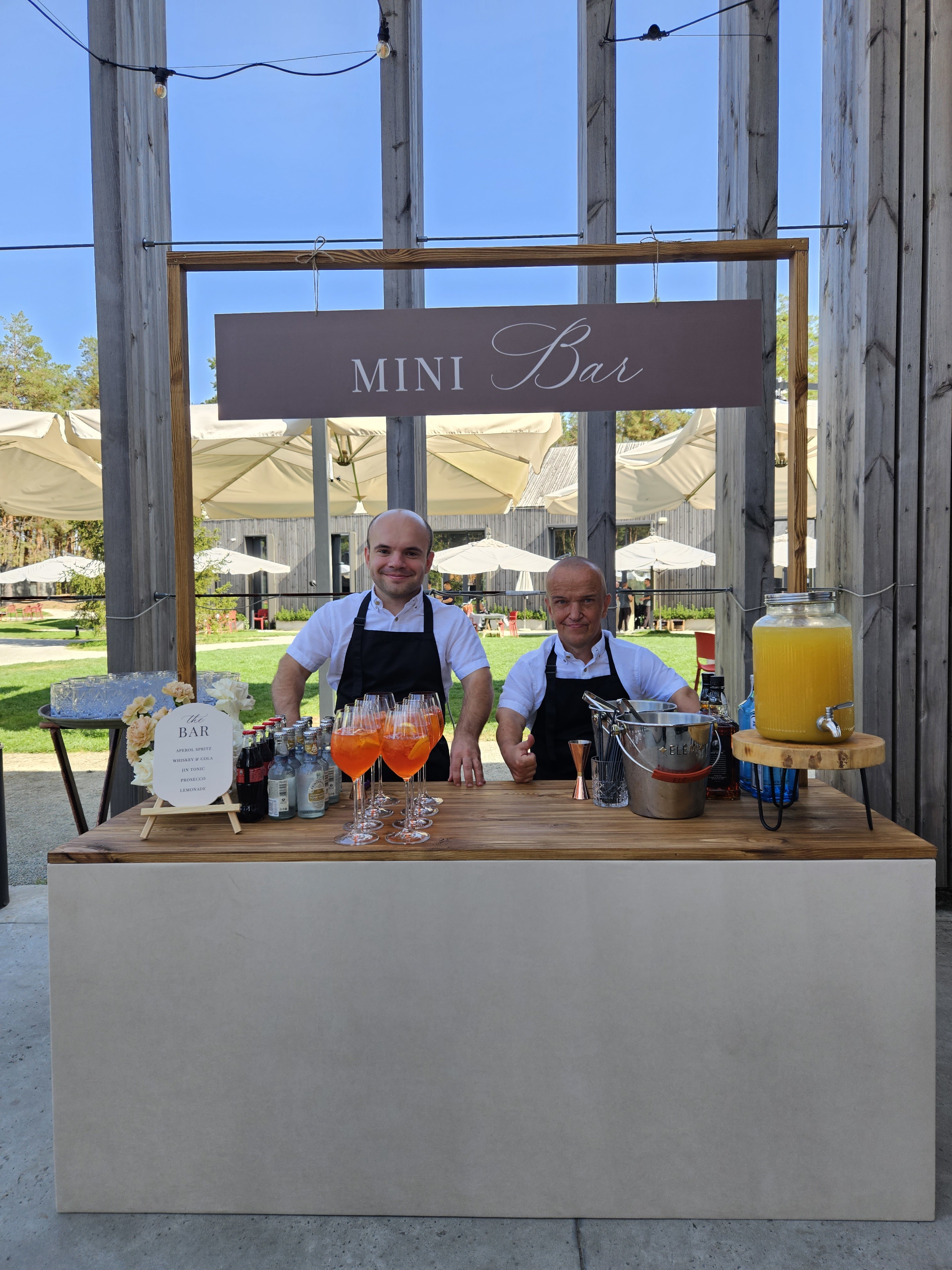 АРТИСТИ МАЛЕНЬКОГО ЗРОСТУ і наш MINI BAR — логотип