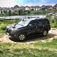 Авто на весілля, свадьбу Toyota LC Prado