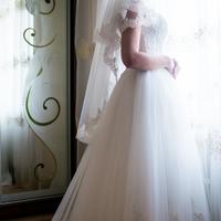 Элитное свадебное платье 2017