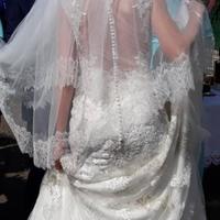Весільне плаття в стилі рибки