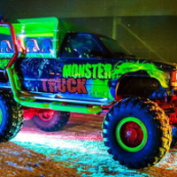 069 Party Bus Monster truck пати бас