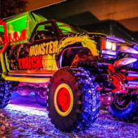 069 Party Bus Monster truck пати бас